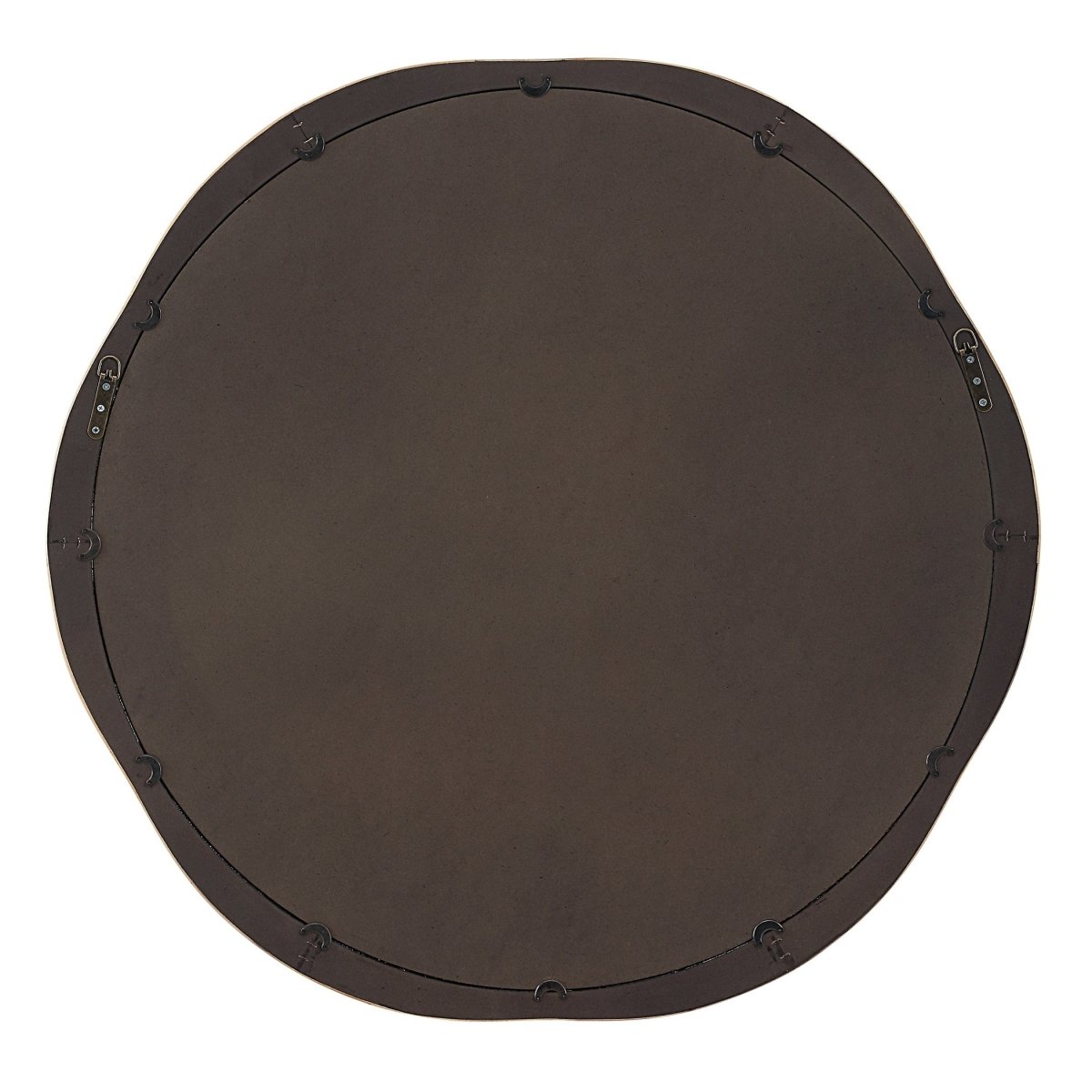 Salina Round Bamboo Mirror - Uttermost - Round Mirrors by Modest Hut