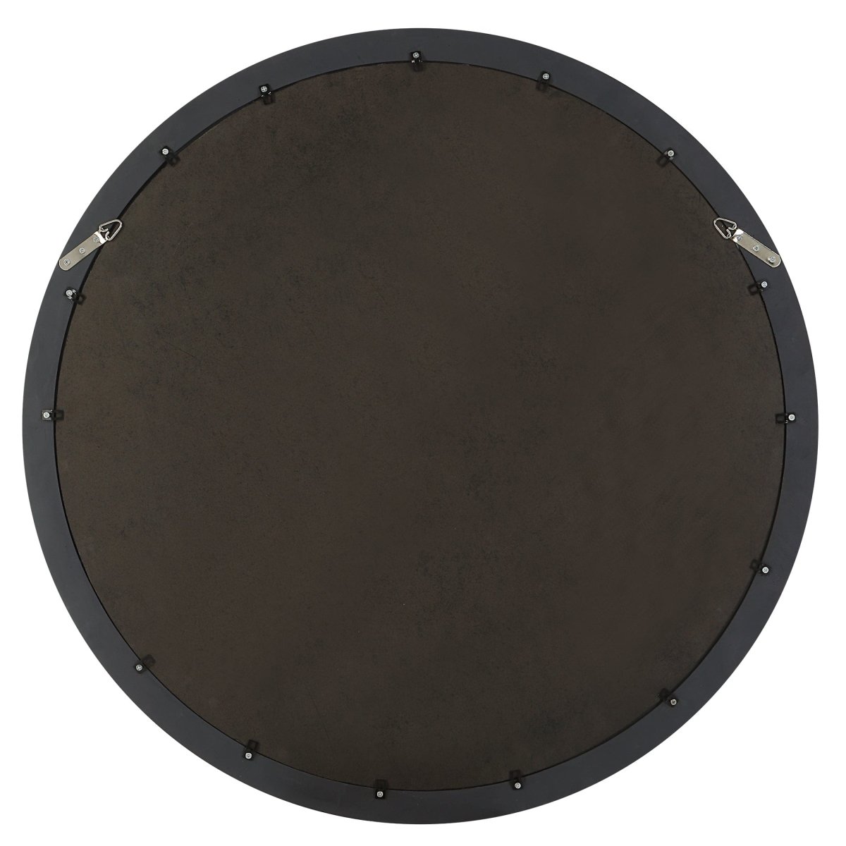 Scalloped Edge Round Mirror - Uttermost - Round Mirrors by Modest Hut