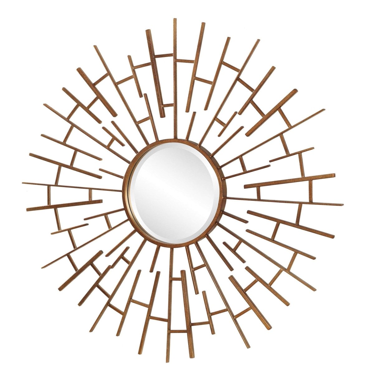 Tangled Bronze Round Mirror - Uttermost - Round Mirrors by Modest Hut