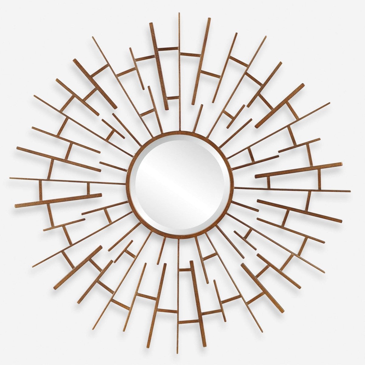 Tangled Bronze Round Mirror - Uttermost - Round Mirrors by Modest Hut