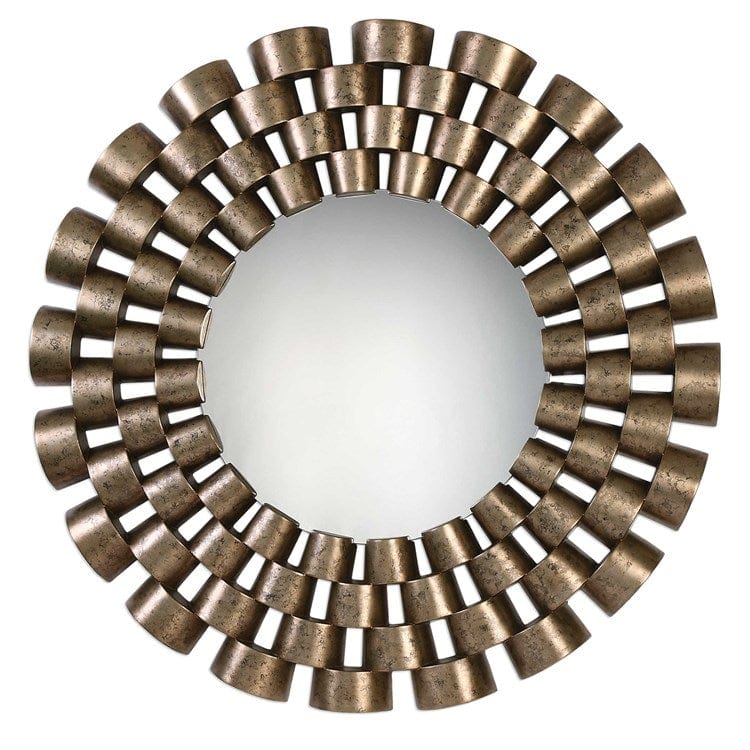 Taurion Round Mirror - Uttermost - Round Mirrors by Modest Hut