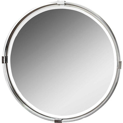 Tazlina Round Mirror - Uttermost - Round Mirrors by Modest Hut
