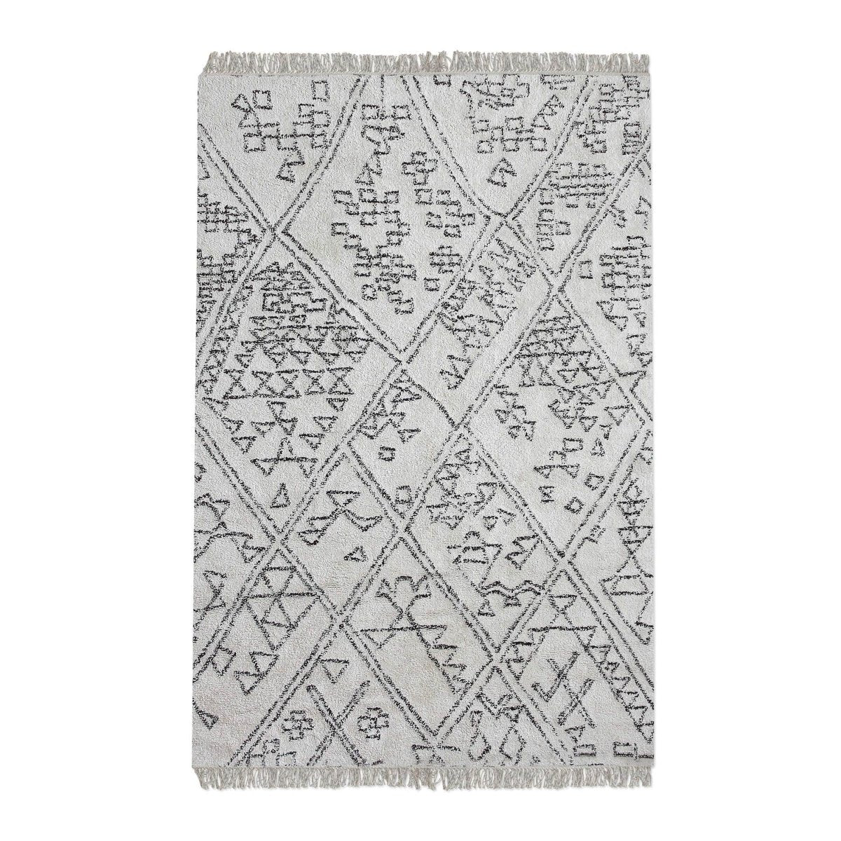 Campa Ivory Cotton Rug - Uttermost - Rugs by Modest Hut