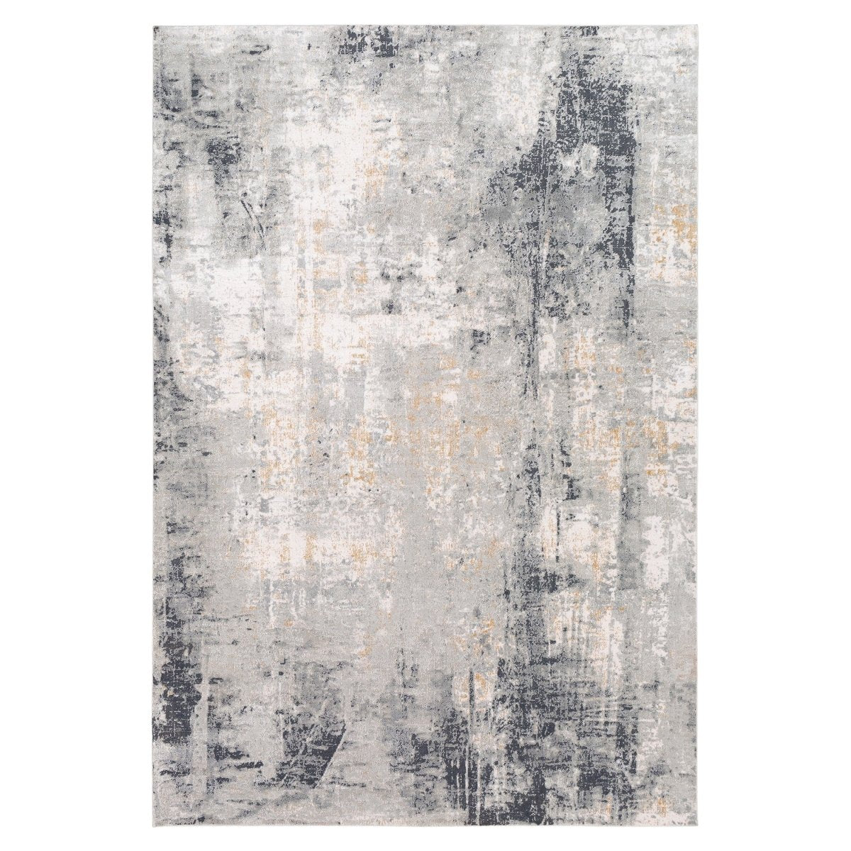 Paoli Gray Abstract Rug - Uttermost - Rugs by Modest Hut