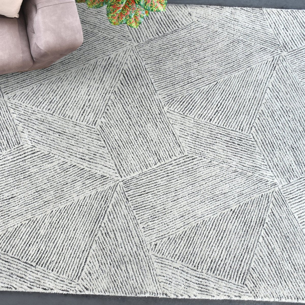 Paonia Geometric Rug - Uttermost - Rugs by Modest Hut