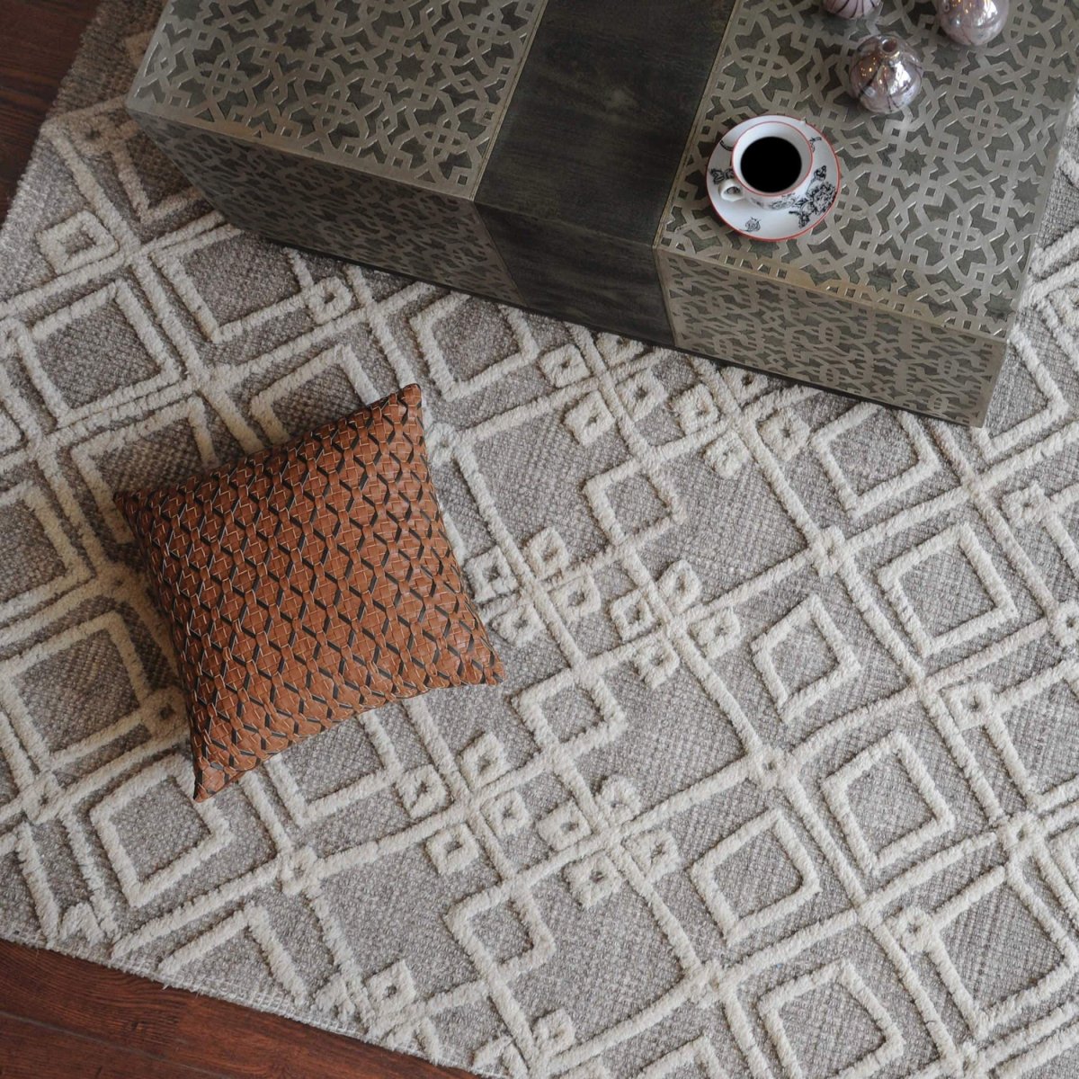 Sieano, Gray Ivory Rug - Uttermost - Rugs by Modest Hut