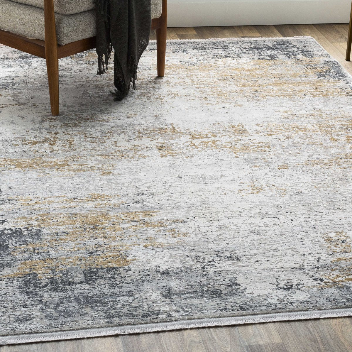 Ulen Abstract Viscose Rug - Uttermost - Rugs by Modest Hut