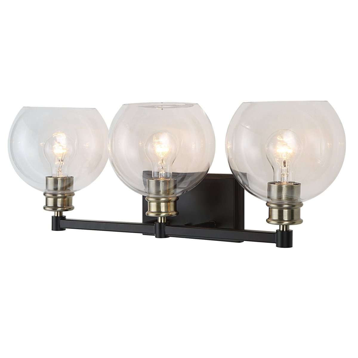 Kent Edison 3 Light Vanity - Uttermost - Sconces by Modest Hut