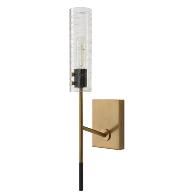 Telesto 1 Light Brass Sconce - Uttermost - Sconces by Modest Hut
