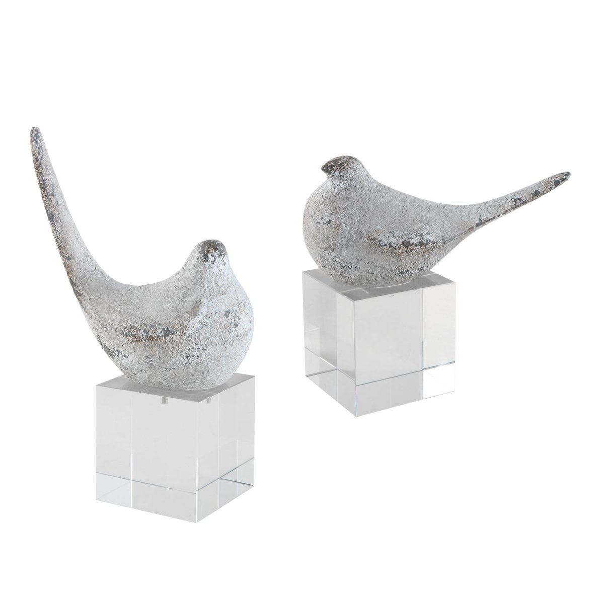 Better Together Bird Sculptures, S/2 - Uttermost - Sculptures by Modest Hut