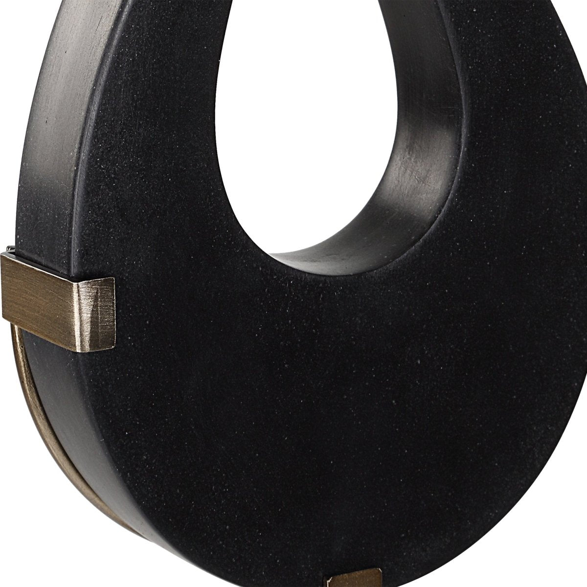 Black Flame Sculptures, S/2 - Uttermost - Sculptures by Modest Hut