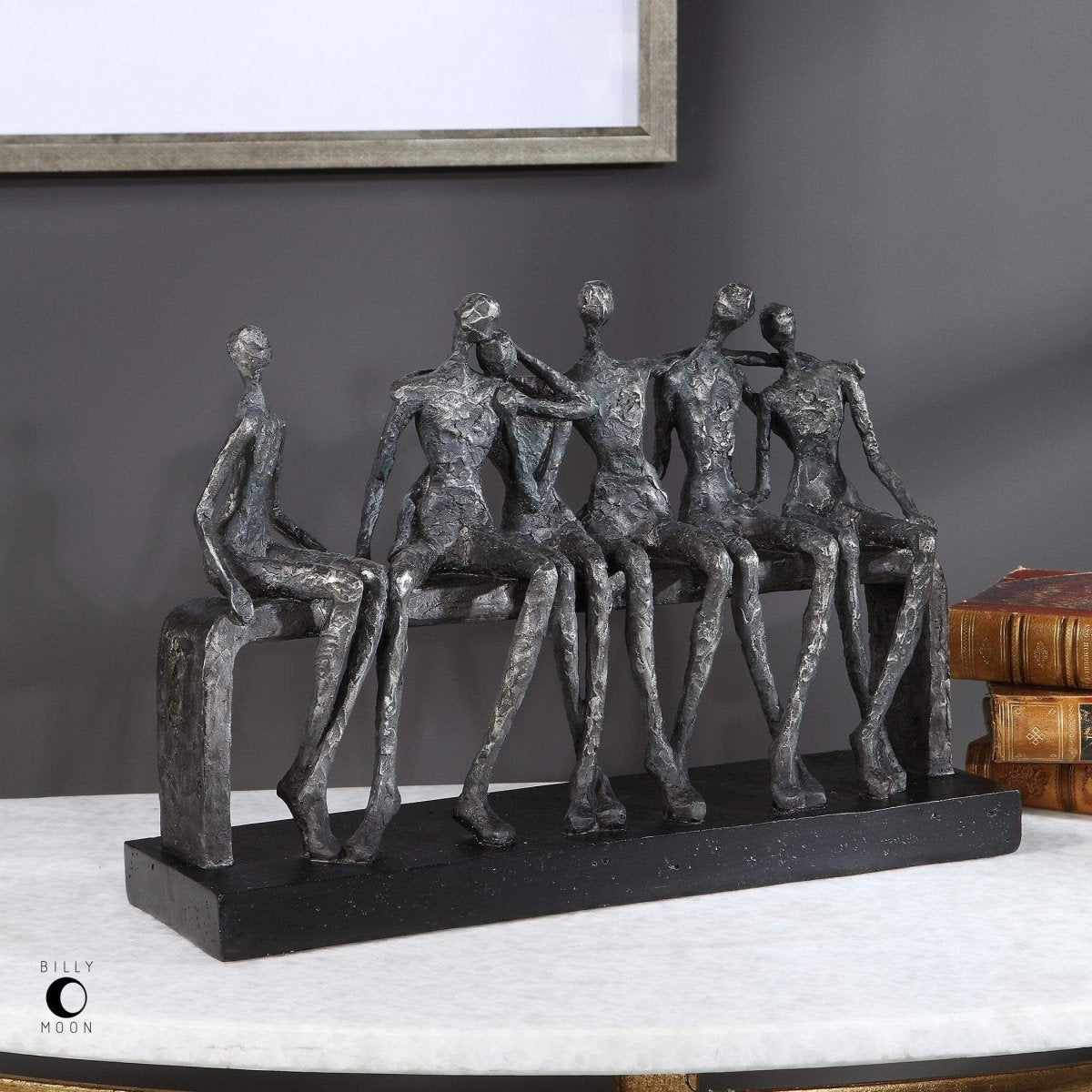 Camaraderie Hand Molded Figurine - Uttermost - Sculptures by Modest Hut