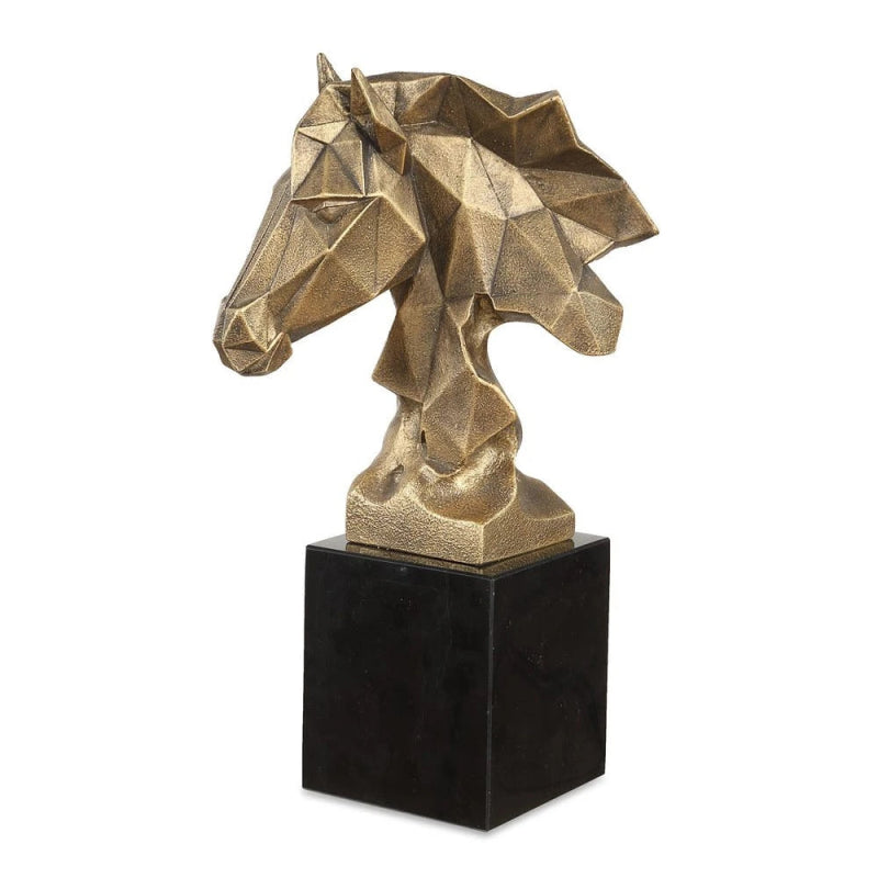 Chiseled Horse Bust Sculpture - Uttermost - Sculptures by Modest Hut