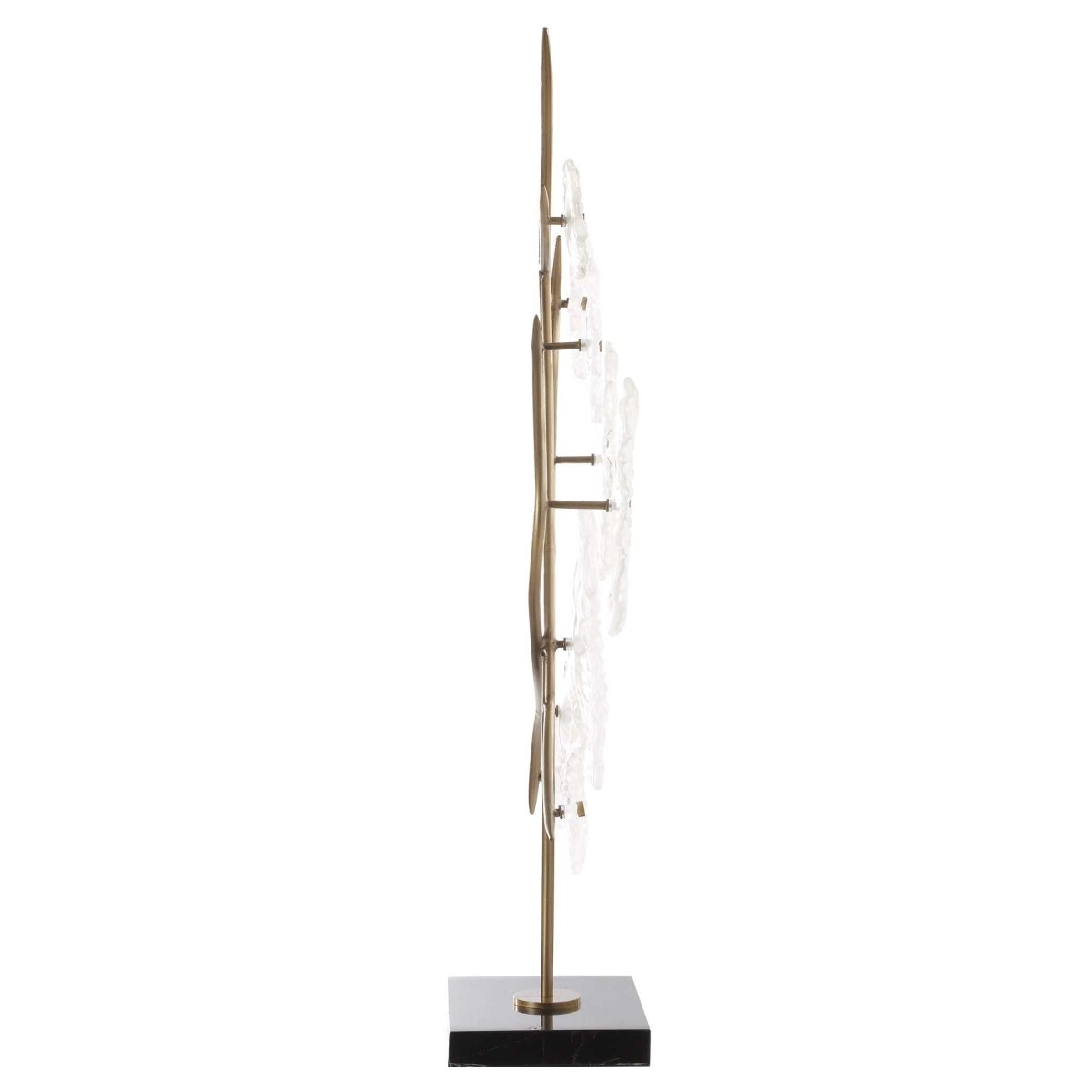 Glass Garden Table Sculpture - Uttermost - Sculptures by Modest Hut