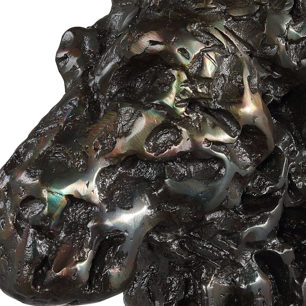Moose Bust Sculpture - Uttermost - Sculptures by Modest Hut