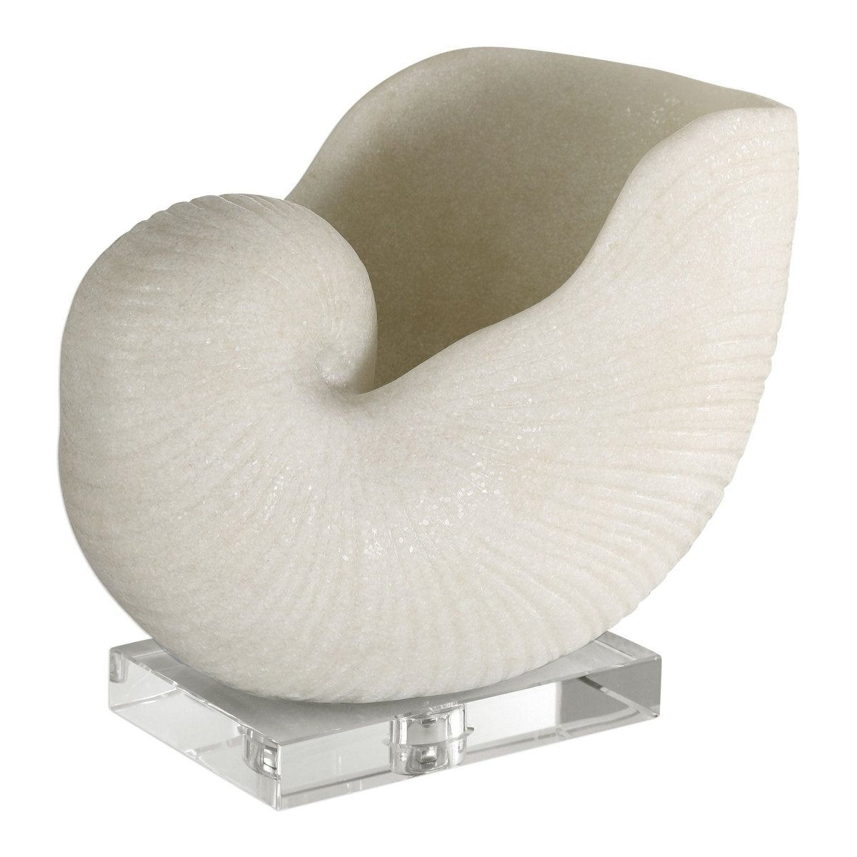 Nautilus Shell Sculpture - Uttermost - Sculptures by Modest Hut