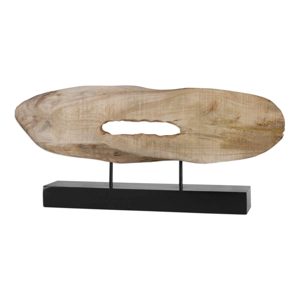 Paol Mango Wooden Sculpture - Uttermost - Sculptures by Modest Hut