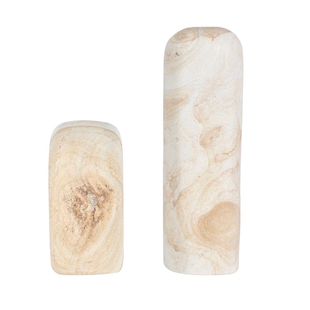 Stone Flow Outdoor Sculptures, S/2 - Uttermost - Sculptures by Modest Hut