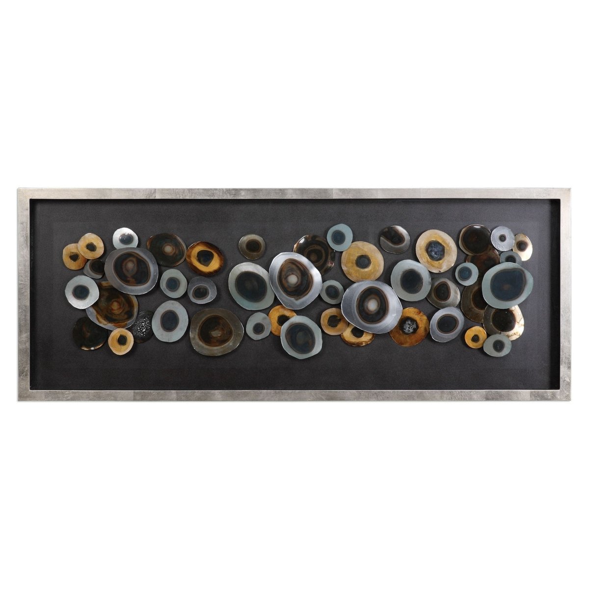 Disc Silver Shadow Box - Uttermost - Shadow Boxes by Modest Hut