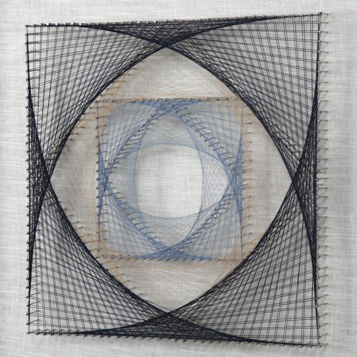 String Duet Geometric Art S/2 - Uttermost - Shadow Boxes by Modest Hut