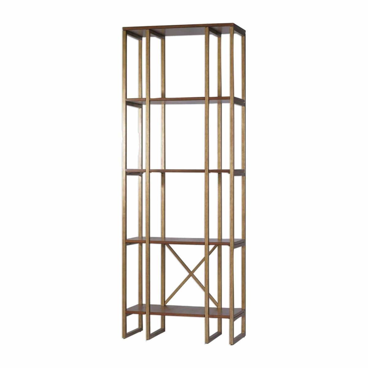 Karishma Antique Etagere - Uttermost - Shelving by Modest Hut