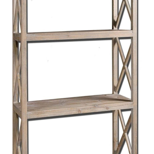 Stratford Wood Etagere - Uttermost - Shelving by Modest Hut