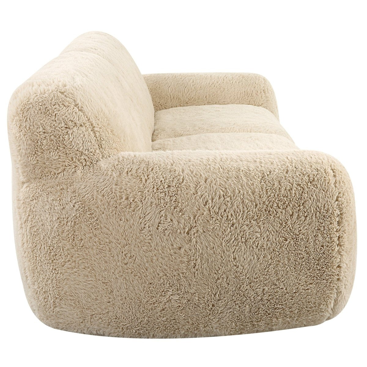 Abide Rounded Sheepskin Sofa - Uttermost - Sofas by Modest Hut