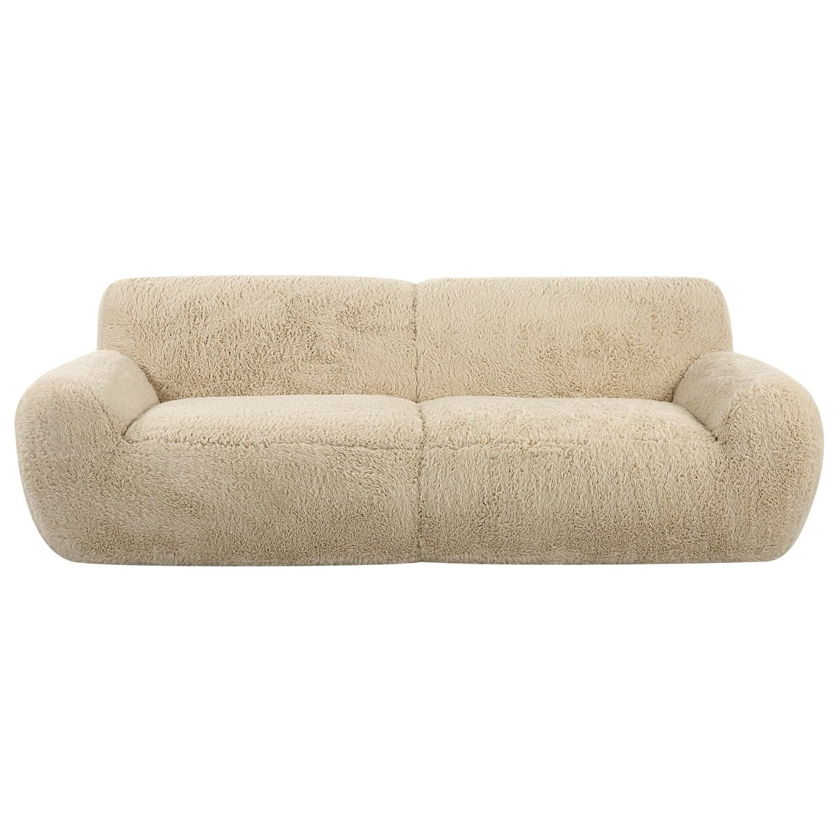 Abide Rounded Sheepskin Sofa - Uttermost - Sofas by Modest Hut