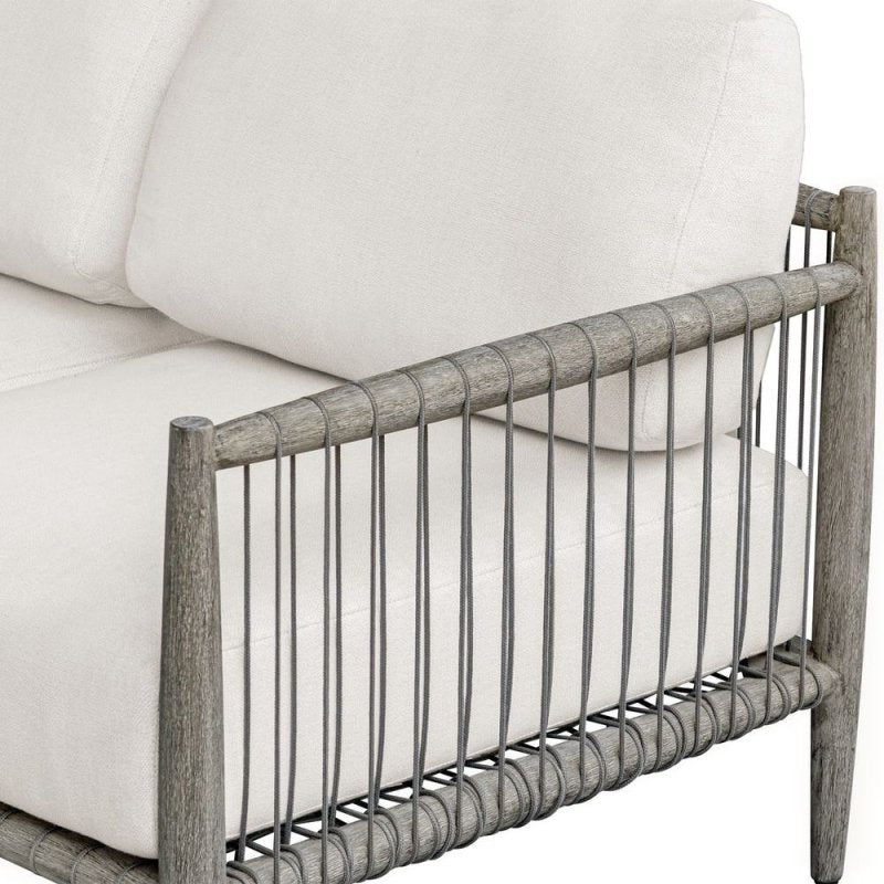 Borneo Outdoor Sofa, Oyster - Uttermost - Sofas by Modest Hut