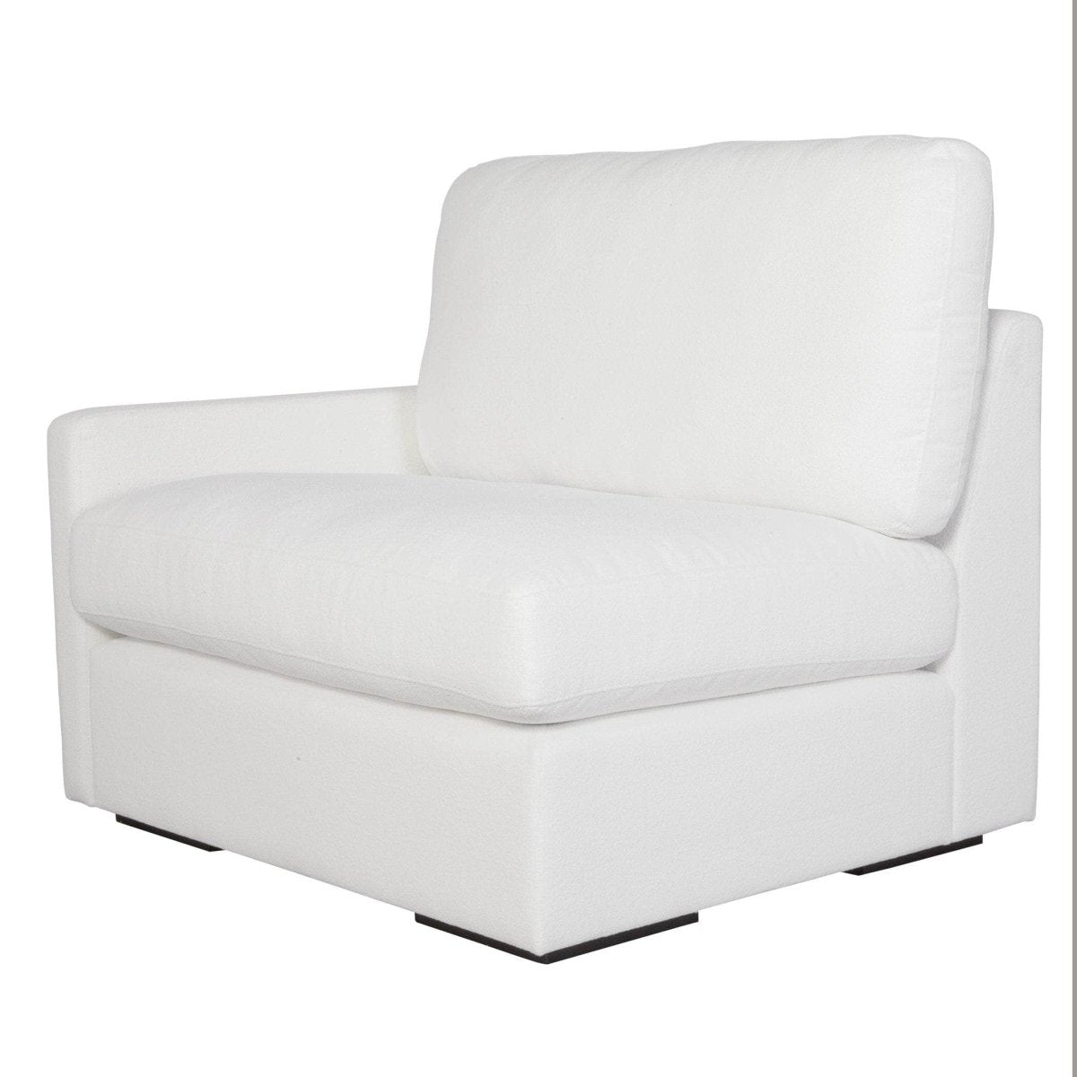 Refuge Arctic White Left Arm Facing Sofa - Uttermost - Sofas by Modest Hut