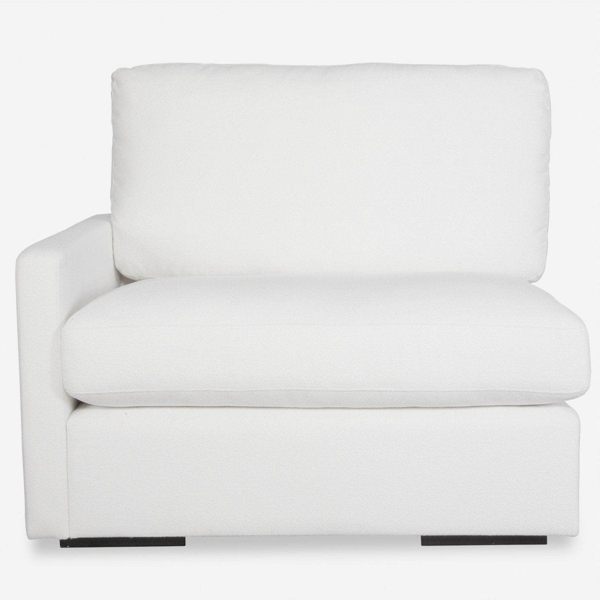 Refuge Arctic White Left Arm Facing Sofa - Uttermost - Sofas by Modest Hut