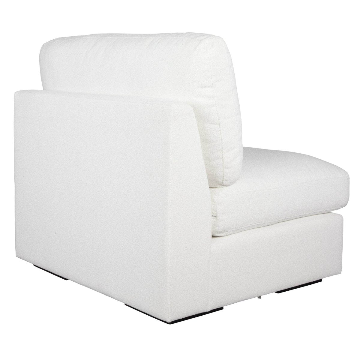 Refuge Armless Arctic White Sofa - Uttermost - Sofas by Modest Hut