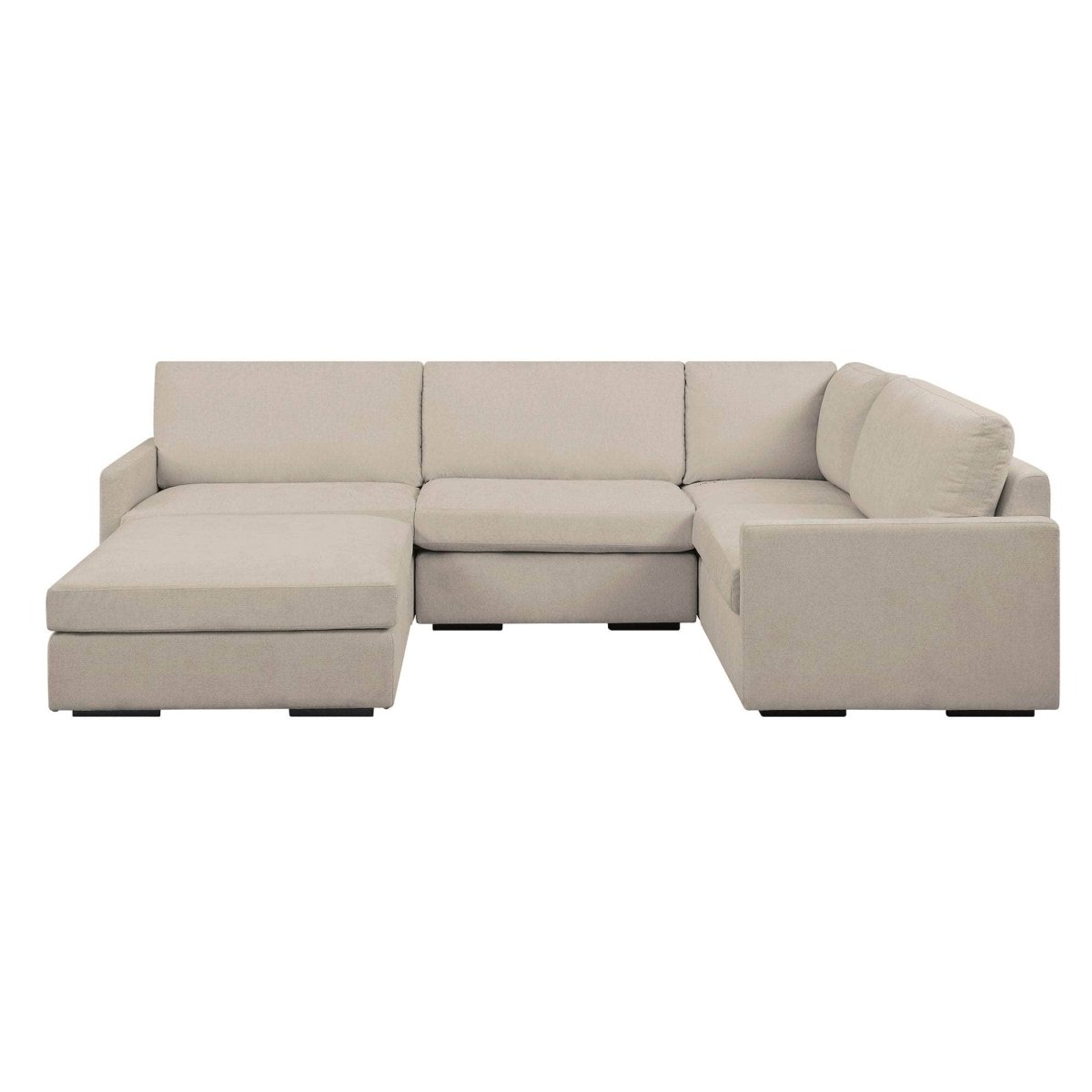 Refuge Sand Corner, Sofa - Uttermost - Sofas by Modest Hut