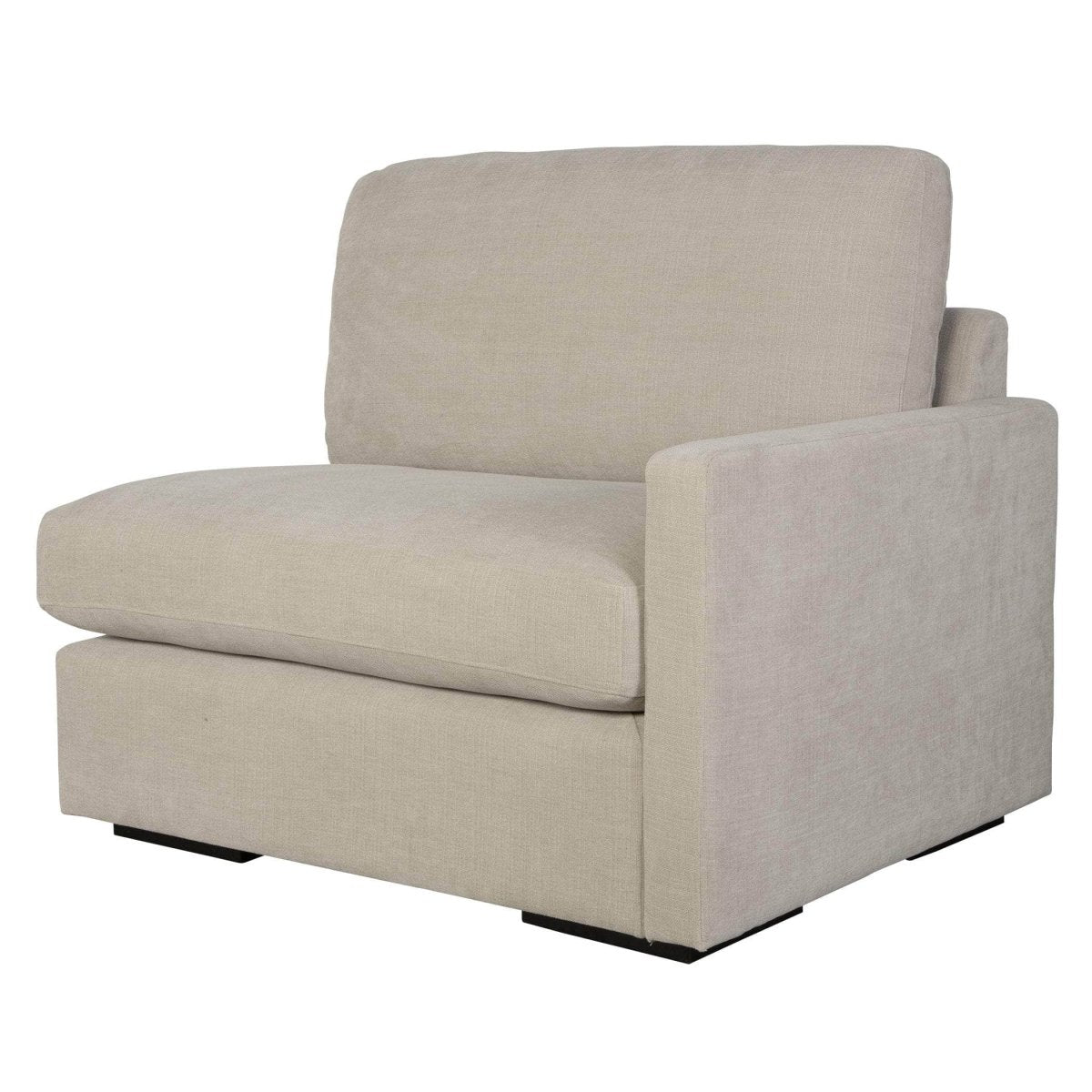 Refuge Sand Right Arm Facing Sofa - Uttermost - Sofas by Modest Hut