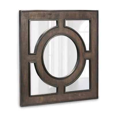 Wooden Portal Square Mirror - Park Hill - Square Mirrors by Modest Hut