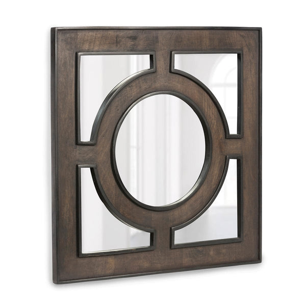 Wooden Portal Square Mirror - Park Hill - Square Mirrors by Modest Hut