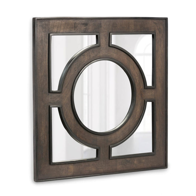Wooden Portal Square Mirror - Park Hill - Square Mirrors by Modest Hut