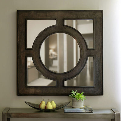 Wooden Portal Square Mirror - Park Hill - Square Mirrors by Modest Hut