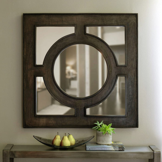 Wooden Portal Square Mirror - Park Hill - Square Mirrors by Modest Hut