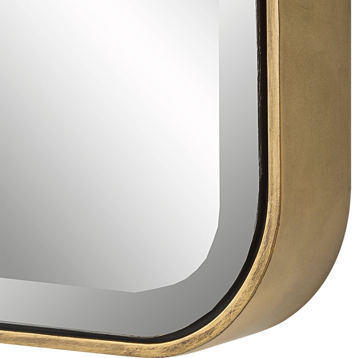 Hampshire Square Gold Mirror - Uttermost - Square Mirrors by Modest Hut