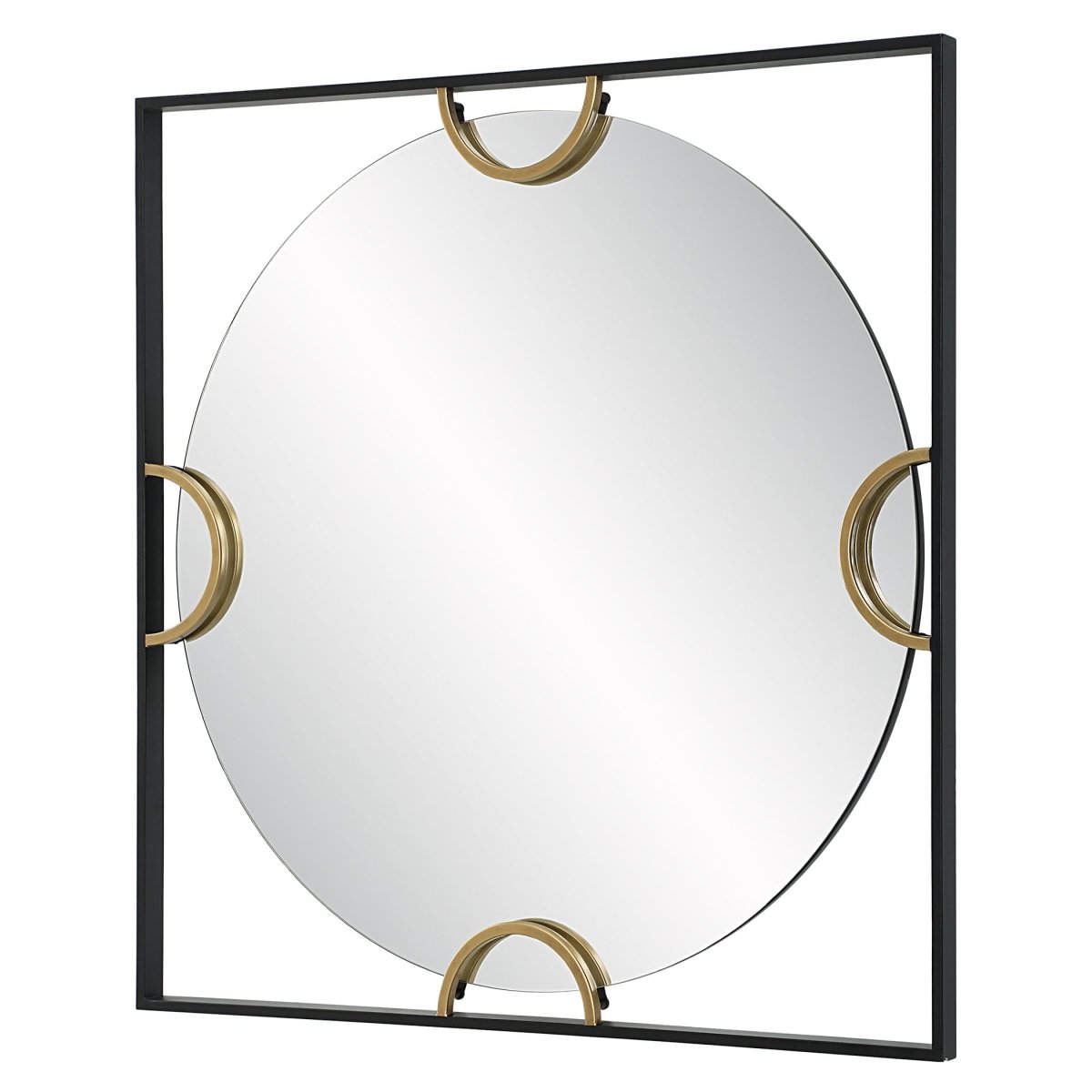 Hinson Square Mirror - Uttermost - Square Mirrors by Modest Hut