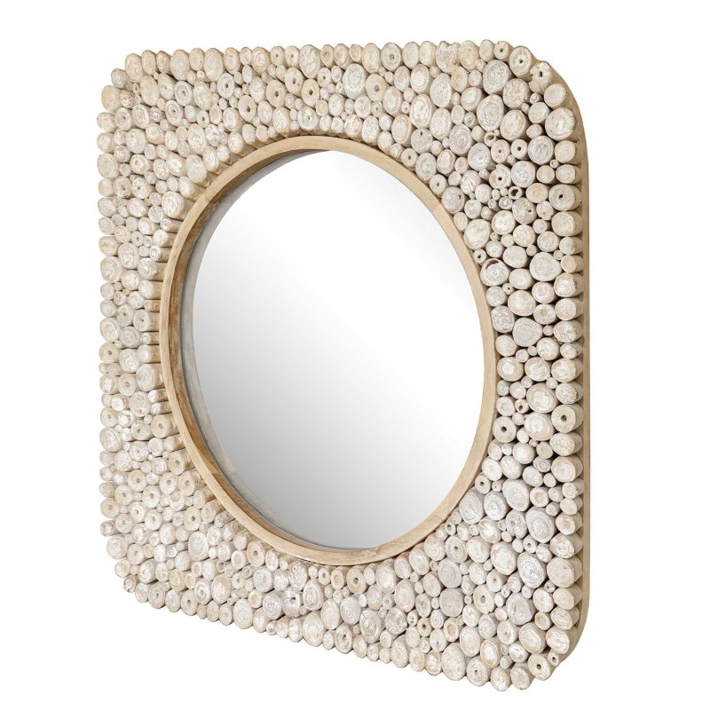 Merak Teak Mosaic Mirror - Other Mirrors
