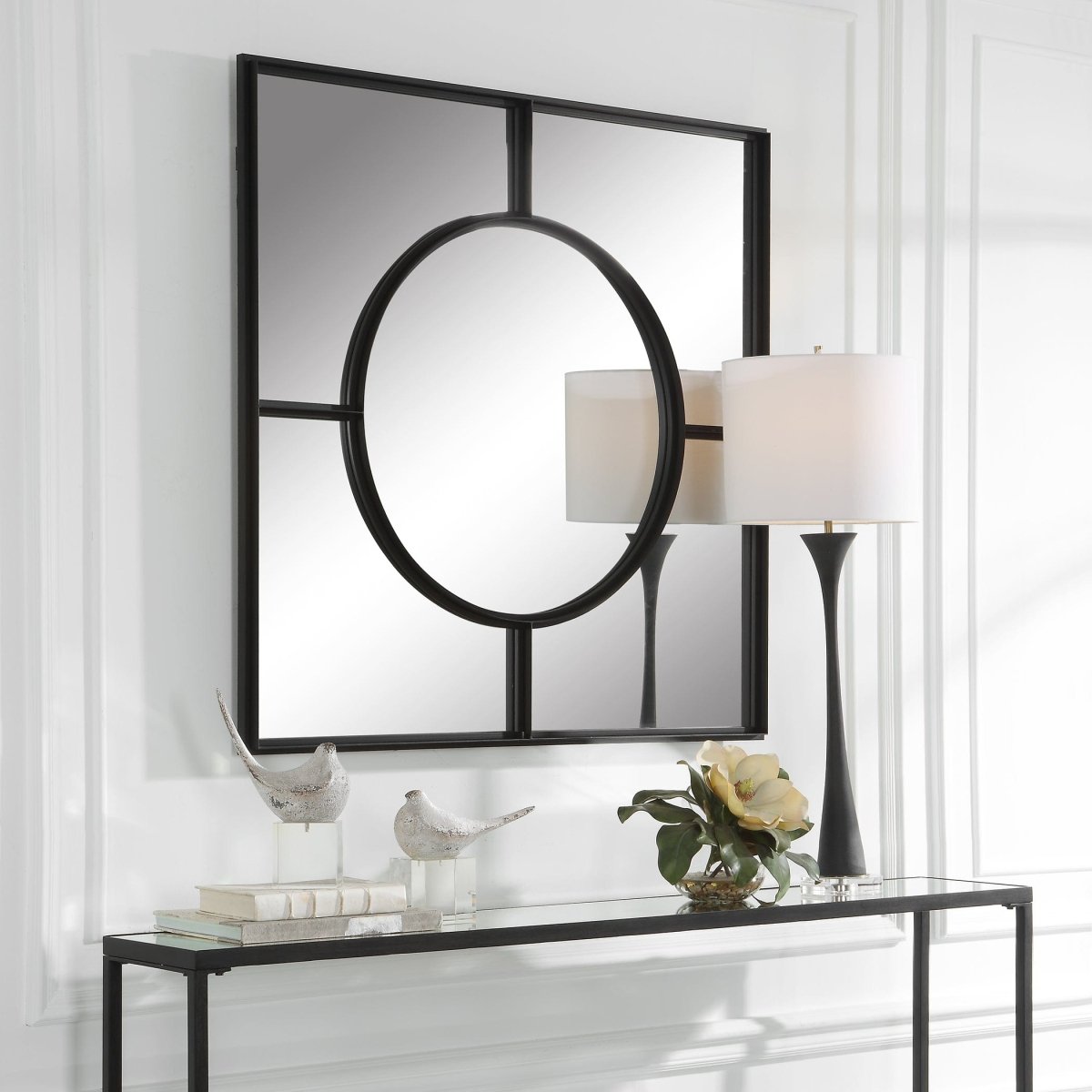 Spurgeon Square Window Mirror - Uttermost - Square Mirrors by Modest Hut