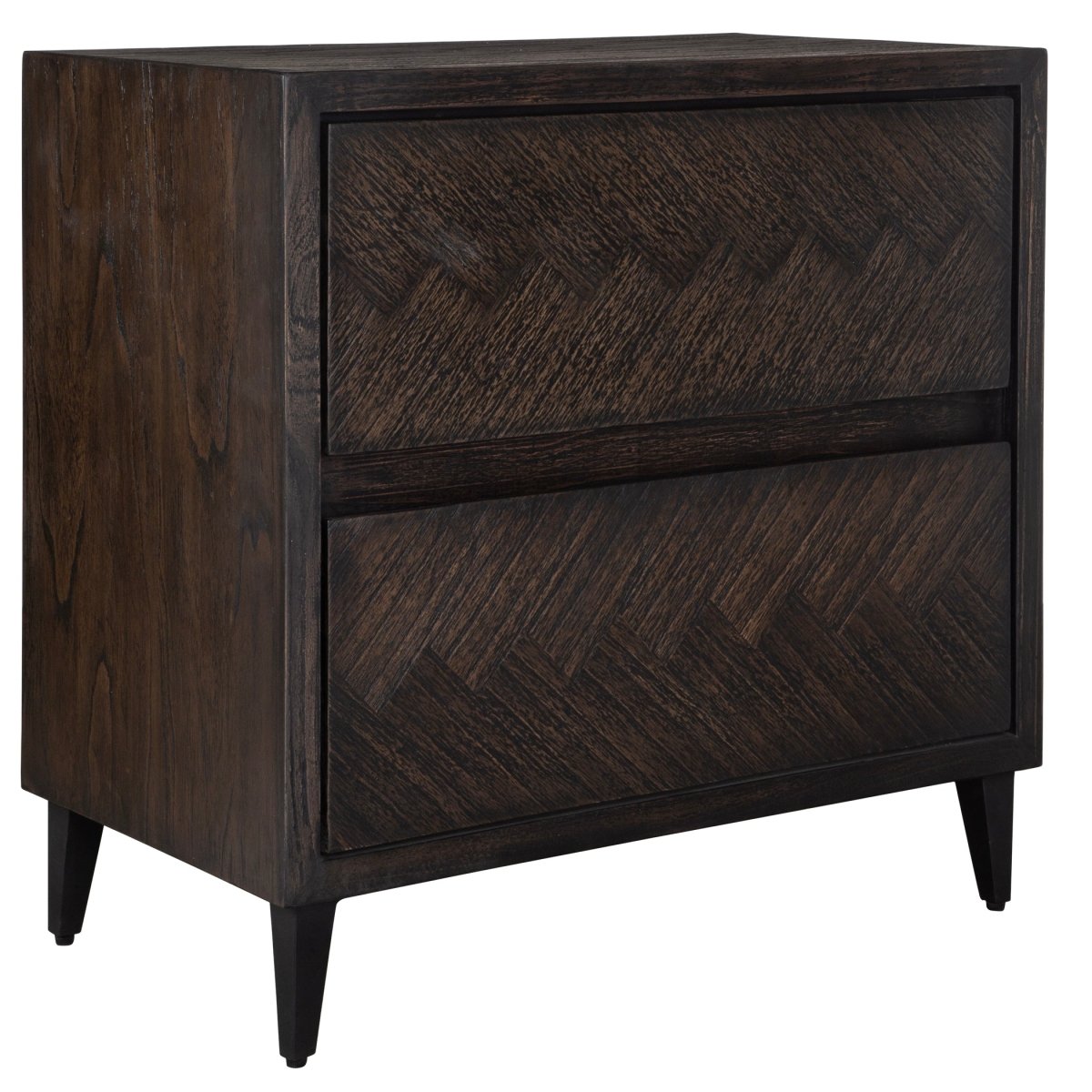 Abba Herringbone Accent Chest - Uttermost - Storage Chests by Modest Hut