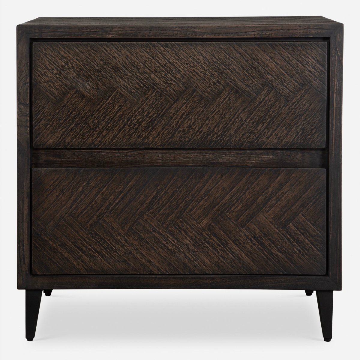 Abba Herringbone Accent Chest - Uttermost - Storage Chests by Modest Hut