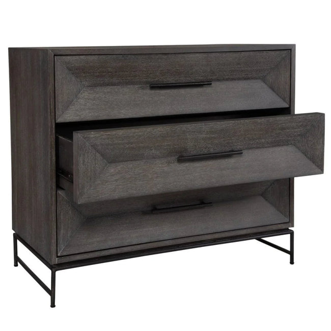 Knox Dark Walnut Accent Chest - Uttermost - Storage Chests by Modest Hut