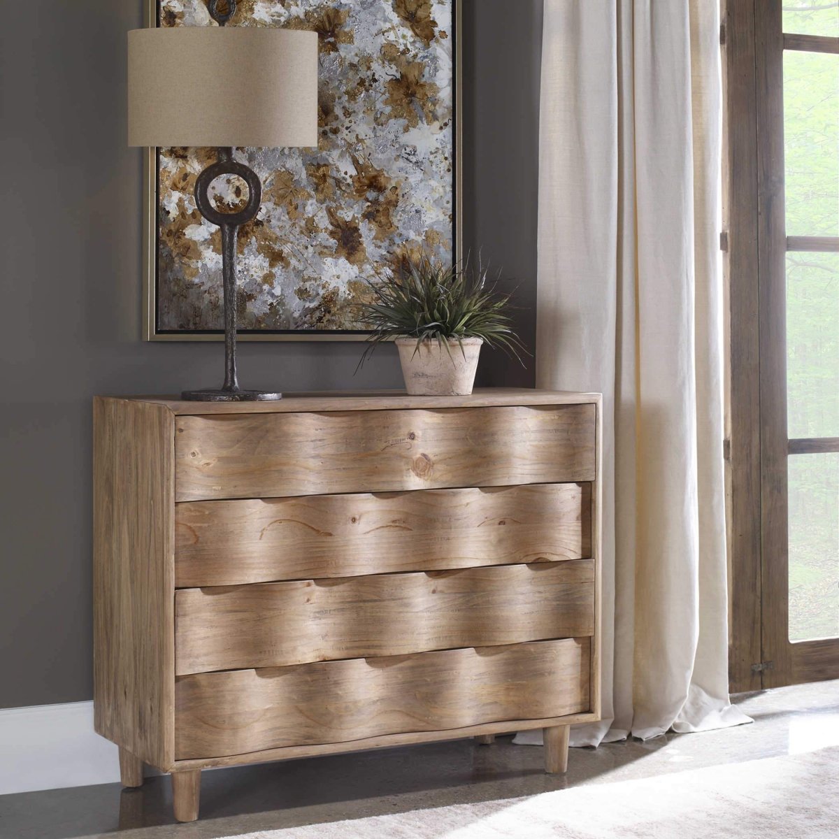 Mid - Century Modern Crawford Chest - Uttermost - Storage Chests by Modest Hut