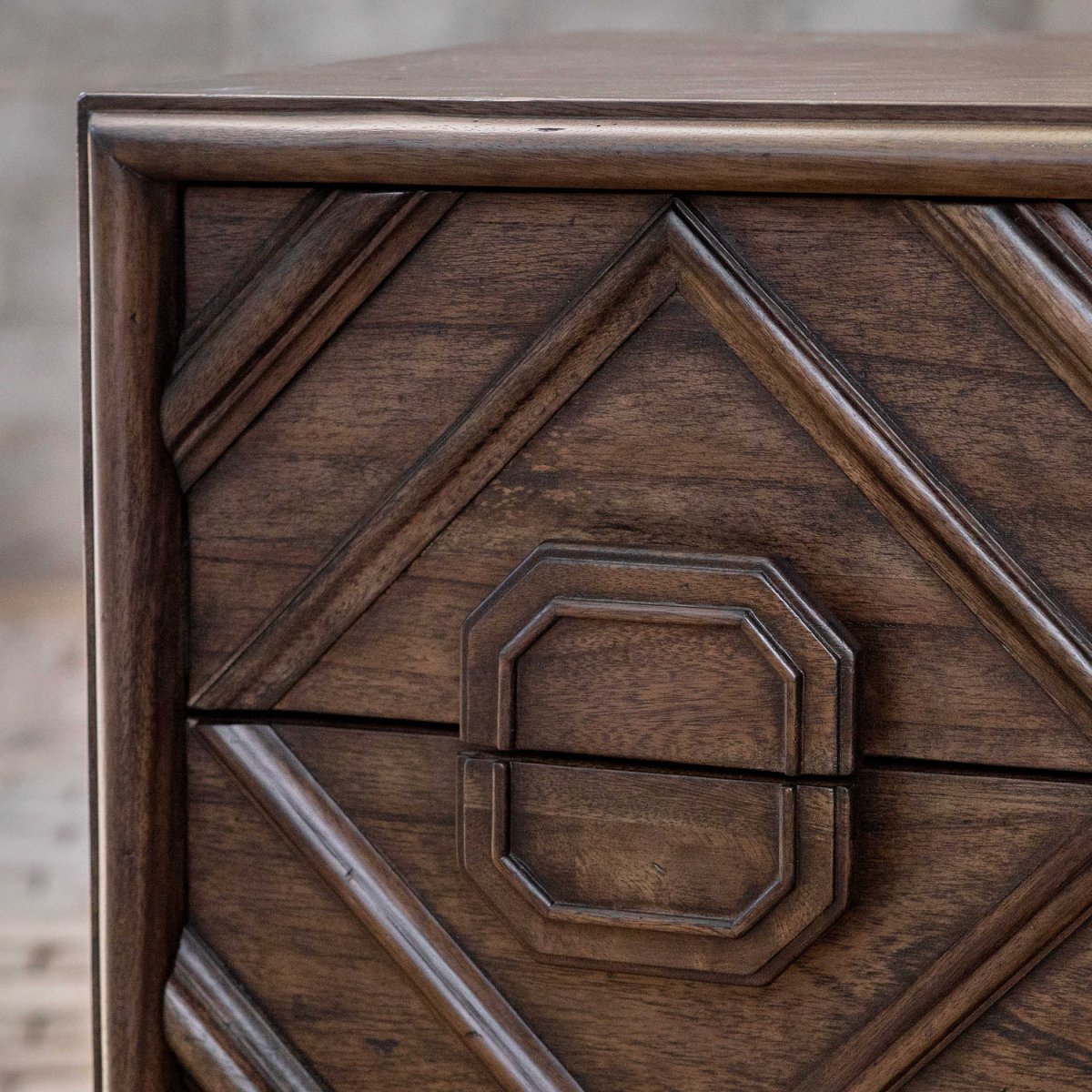 Mindra transitional 4 Door Chest - Uttermost - Storage Chests by Modest Hut