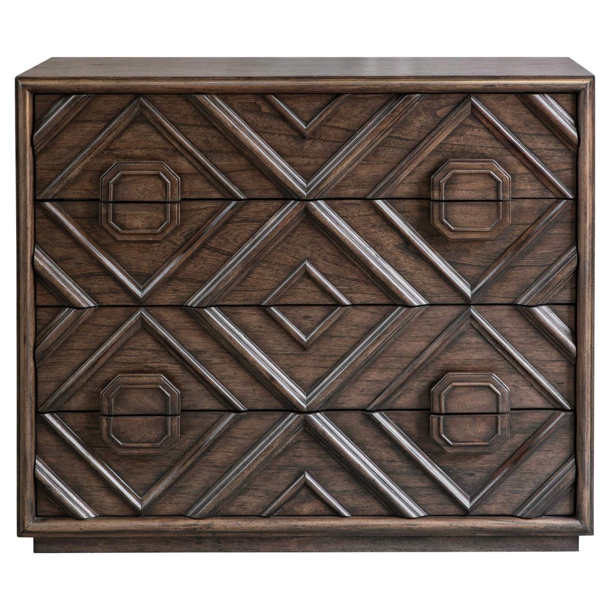 Mindra transitional 4 Door Chest - Uttermost - Storage Chests by Modest Hut