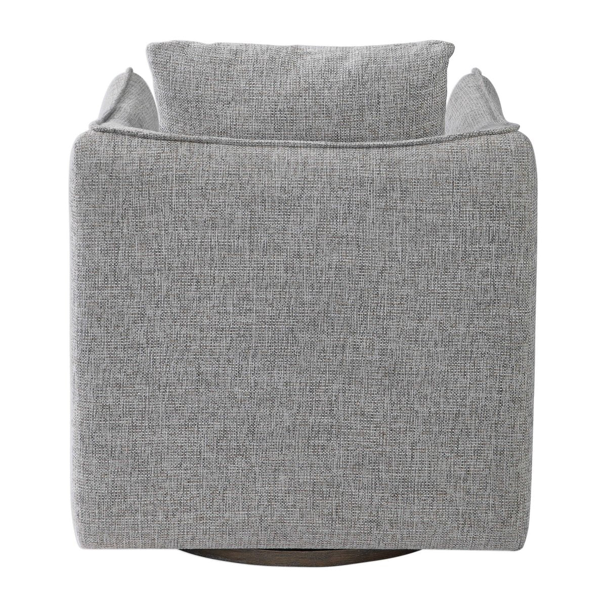 Corben Linen Swivel Chair - Uttermost - Swivel Chairs by Modest Hut